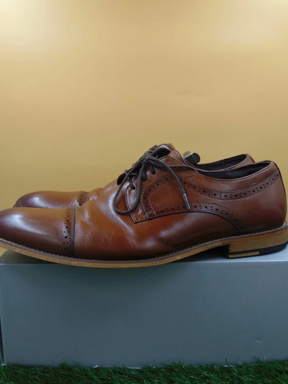 STACY ADAMS DICKINSON CAP TOE OXFORD 15M 25066